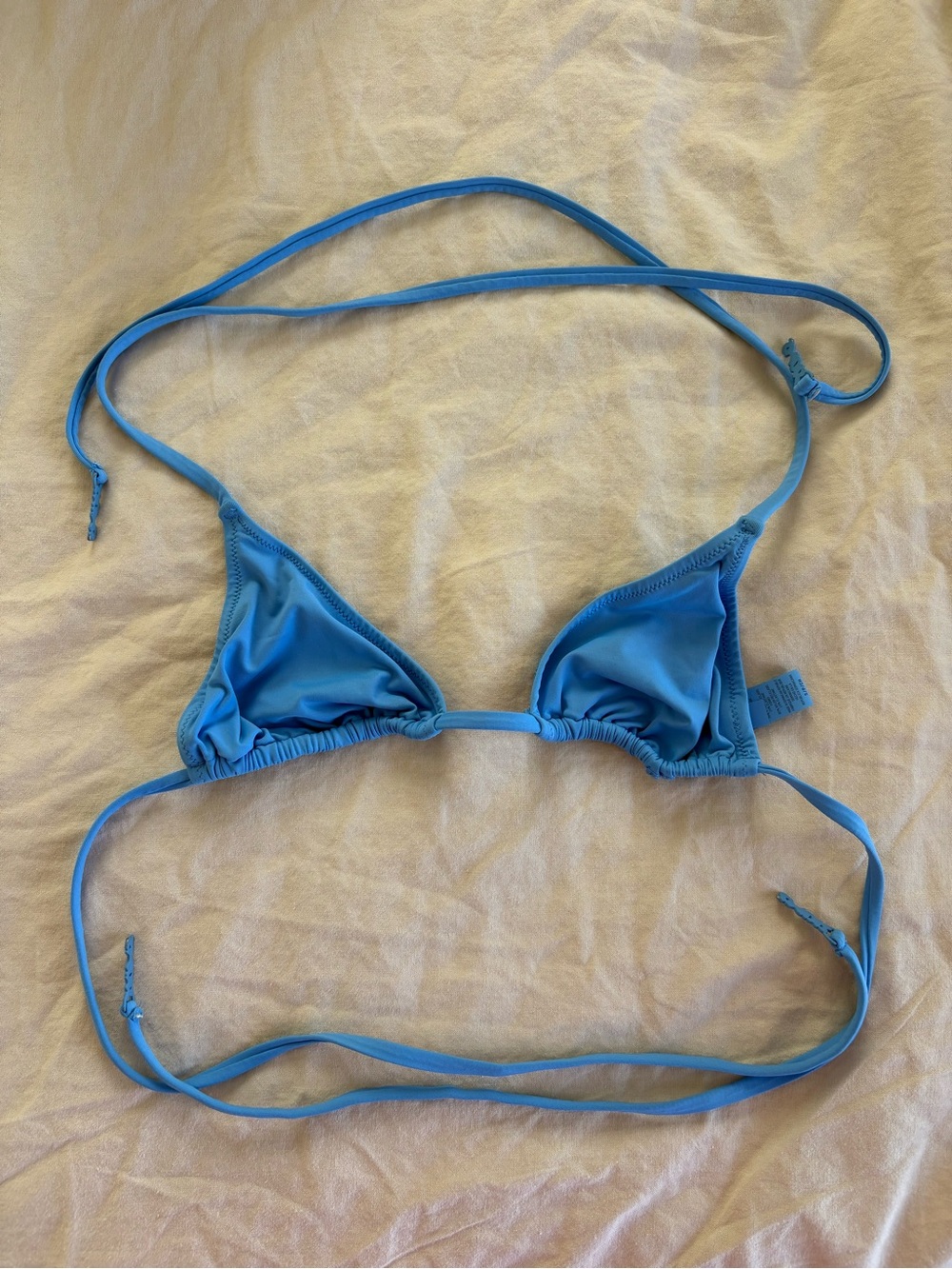 SKIMS Swim Blue Thong Bikini Size Small